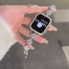 Ремешок для часов Apple Iwatch Series 9 7 8 6 5 4 Ultra 2, ювелирный браслет со стразами из циркония для женщин, 49 мм 38 мм 40 мм 41 мм 44 мм 45 мм (art.: 3920c577758d2)
