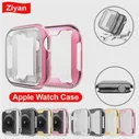 Прозрачный Чехол для часов Apple Watch 8 7 SE 6 5 4 41 мм 45 мм 40 мм 44 мм Защитное Покрытие из ТПУ Мягкий Чехол Для iWatch Series 3 38 мм 42 мм