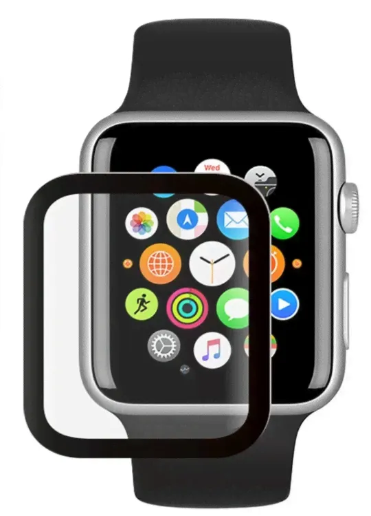 Пленка защитная PMMA Full для Apple iWatch 8 41 mm Black