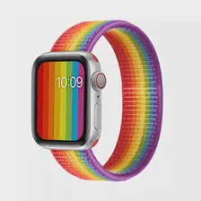 Ремешок нейлоновый спортивный для Apple Watch Series 7 45 мм 41 мм, браслет для iwatch 6 5 4 SE 3 44 мм 42 мм 38 мм (art.: 3920baad51524)