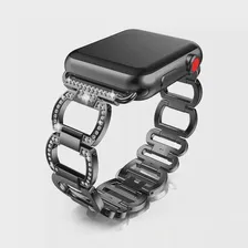 Роскошный металлический браслет со стразами для Apple watch band SE765432 iwatch Apple watch 45 мм 41 мм 44 мм 40 мм 42 мм 38 мм (art.: 3a36a8d80c3)