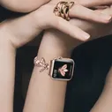 Аксессуары для часов Apple Watch Band SE Series 7 6 5 4 45 мм 41 мм 44 мм 40 мм, IWatch, блестящий браслет из нержавеющей стали, чехол для часов (art.: 3920bdbb01b3f)