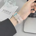 Металлические подвески, часы, кольцо для Apple, Алмазное украшение для iwatch, браслет, силиконовый ремешок, ювелирные аксессуары (art.: 3920c2b76a42b)