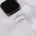 Мультяшный динозавр, кот, мама, шармы для Iwatch, силиконовый ремешок для часов, шарм, декоративные шармы для Apple Watch, счастливые шармы, ювелирные изделия (art.: 3920c083ea36f)