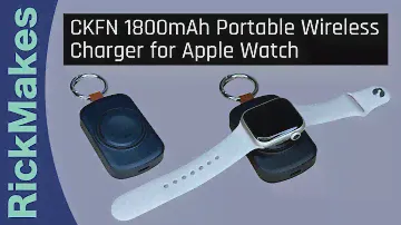 CKFN 1800mAh Portable Wireless Charger for Apple Watch