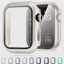 Закаленное стекло + чехол Для Apple Watch 8 44 мм 40 мм 42 мм 38 мм PC bumper Screen Protector Чехол iWatch series 7 6 5 4 3 se 41 мм 45 мм