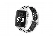 Ремешок для iWatch (42/44 mm) бело-черный