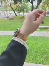 Миланский Тонкий Металлический Ремешок для Apple Watch Ultra 49 мм 7 6 5 SE 4 3 Деловой Элегантный Браслет для iWatch 41 мм 45 мм 40 мм 44 мм 42 мм