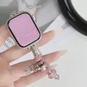 Аксессуары для часов Apple Watch Band 41 мм 45 мм 44 мм 40 мм 3842 мм, женские блестящие металлические браслеты iWatch Series 9 8 7 6 SE 49 мм Ultra (art.: 3920c6b6762d9)