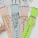 Металлические подвески, часы, кольцо с кисточкой, цепочка для Apple Watch, бриллиантовое украшение для iwatch, браслет, ювелирные изделия (art.: 3920c257b70d4)
