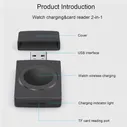 Зарядное устройство для Apple Watch, портативное зарядное устройство для iWatch, беспроводная зарядная станция для iWatch 9 8 7 6 5 (art.: 3920c7273ecf2)