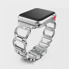 Роскошный металлический браслет со стразами для Apple watch band SE765432 iwatch Apple watch 45 мм 41 мм 44 мм 40 мм 42 мм 38 мм (art.: 3a36a8d80c3)
